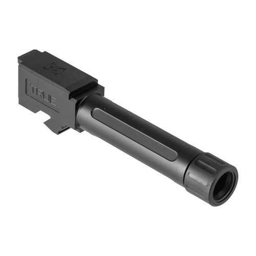 Il canna filettata True Precision per Glock® 26 offre massima precisione e affidabilità, realizzata in acciaio inox 416R Match Grade e trattata per prestazioni ottimali.