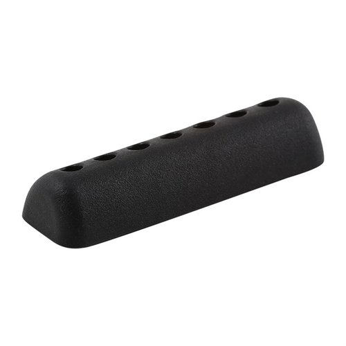 Der overmolded Cheekpiece von KRG bietet dir optimalen Komfort für lange Tage am Gewehr, ist griffig und kann für Rechts- oder Linkshänder angepasst werden.