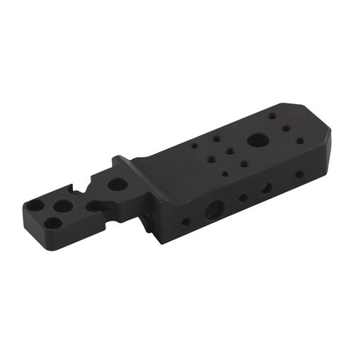 Der Spigot Mount bietet vielseitige Montagemöglichkeiten für Whiskey-3, X-Ray und Bravo Chassis, stabilisiert dein Bipod und passt sich grösseren Läufen an.