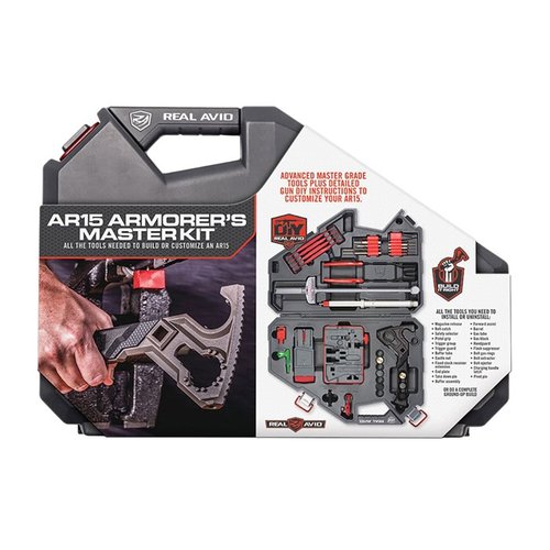 Le kit AR-15 Armorer's Master te fournit tous les outils Master Grade® pour assembler et personnaliser ton AR15, avec des instructions DIY pour 18 modifications.