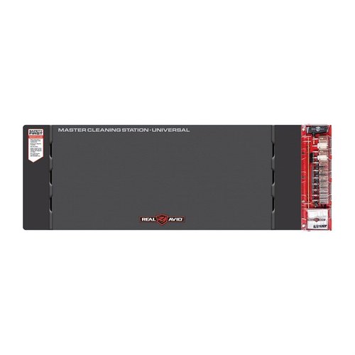 Verbessere dein Reinigungserlebnis mit der MASTER CLEANING STATION: umfassende Reinigung für Handfeuerwaffen, Gewehre und Schrotflinten in einem kompakten Aufbewahrungssystem.