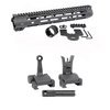 Il handguard Slim Line AR-15 di Midwest Industries offre punti di attacco M-LOK, un rail Picatinny e mirini Flip-Up per una mira precisa e versatile.