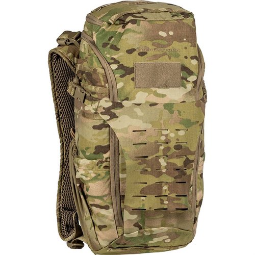 Der Eberlestock H31 Bandit ist ein kompakter Daypack mit 935 cu in Stauraum, MOLLE-Panels für Zubehör und Platz für eine Hydration Blase.