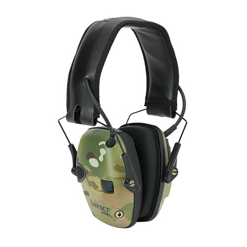 Die Howard Leight Impact Sport Electronic Earmuffs bieten leichten Gehörschutz, verstärken Gespräche, blockieren gefährliche Geräusche und haben eine automatische Abschaltung.