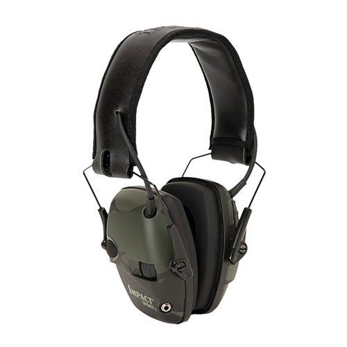 Les IMPACT SPORT EARMUFFS protègent ton audition tout en amplifiant les conversations et les commandes, tout en bloquant les bruits dangereux comme les tirs.
