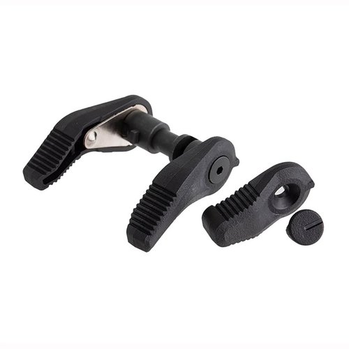 Das Magpul ESK bietet benutzerkonfigurierbare Hebel für ambidextröse Nutzung, einfacheren Zugriff und ist kompatibel mit SL Grip Modulen und HK Polymer Triggergehäusen.