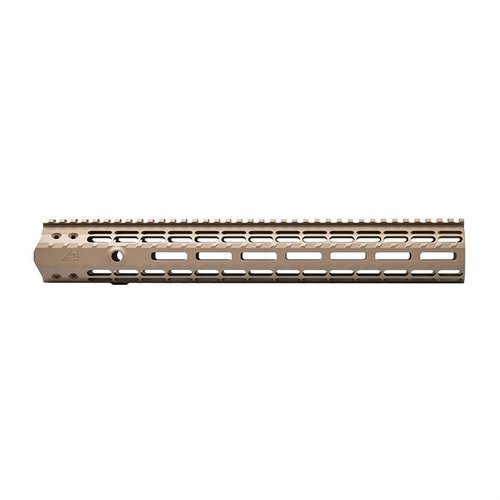 Le M5 (.308) Enhanced Gen-2 M-LOK Handguards offrono un design leggero e free float, compatibile con il sistema M-LOK per una modularità avanzata.