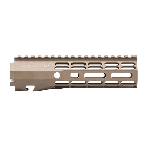 L'ATLAS R-ONE è un handguard M-LOK leggero e robusto per AR-15, con sistema di attacco ATLAS, compatibile con gas block a profilo basso e dotato di picatinny rail.