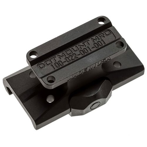 Der Reptilia DOT Mount für die Trijicon MRO ist aus 7075-T6 Aluminium gefertigt, bietet eine niedrige 1/3 Co-Witness-Höhe und ist perfekt für dein AR-15.