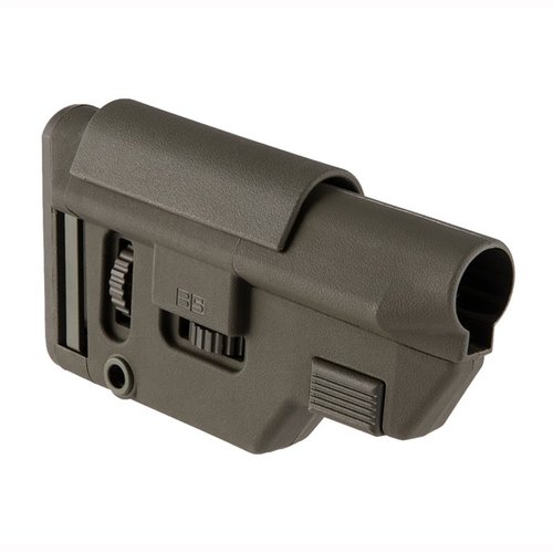 Il B5 Systems Collapsible Precision Stock offre un supporto solido per il tiro preciso, facilmente regolabile e compatibile con M-LOK e sling-swivel ambidestro.