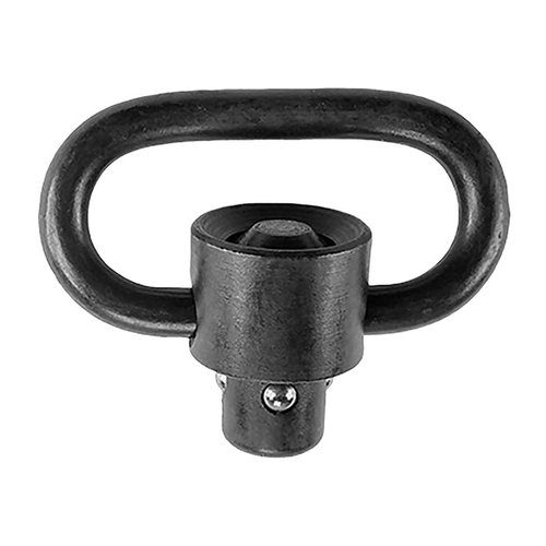 Il BCM Gunfighter Quick Detach Sling Swivel è progettato per un uso intensivo, con un plunger a filo per evitare rilascio accidentale e realizzato in acciaio al carbonio.