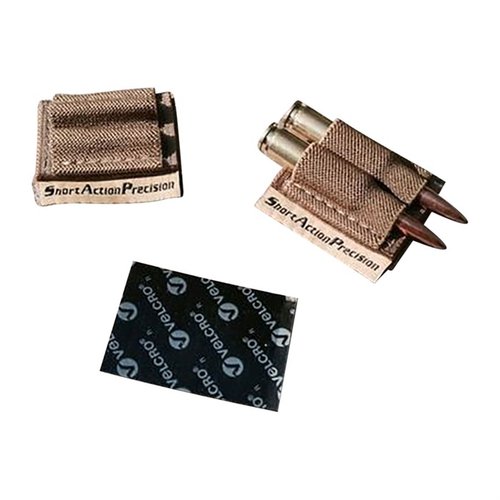 Mit dem SAP Two Round Holder hast du immer zwei zusätzliche Patronen griffbereit. Einfach mit Velcro an deiner Waffe befestigen und loslegen!