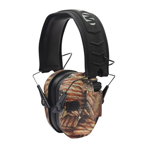Entdecke die Walkers Razor Slim Electronic Muffs 🇺🇸 mit 23 dB Geräuschreduzierung. Ideal für Schützen, komfortabel und kompakt!