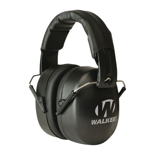 Protégez vos oreilles avec les Walkers EXT Range Shooting Folding Muffs 🎧. Légers, compacts et efficaces avec 30 dB de réduction de bruit!