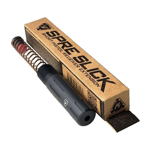 Der AR Short Pistol Receiver Extension Buffer Tube von Strike Industries bietet eine kompakte Bauweise, hohe Festigkeit und zuverlässige Funktionalität für dein AR-Pistol.