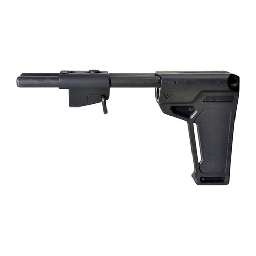 Migliora l'ergonomia e l'utilità della tua pistola con il Stabilizer per SIG MPX/MCX di Strike Industries, compatto e progettato per adattarsi ai tagli del ricevitore.