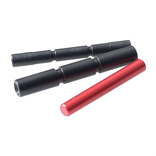 Améliore la fiabilité et la personnalisation de ton Glock avec le kit de pins renforcé SI, incluant un pin de blocage anti-marche pour éviter les défaillances.