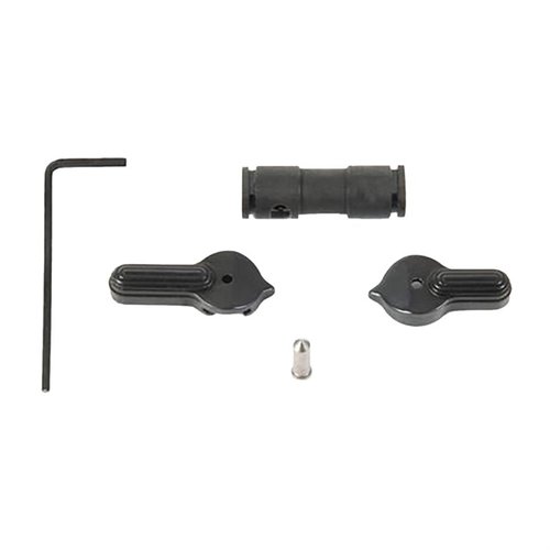 Il Geissele AR-15 Super Configurable Safety offre un selettore ambidestro facilmente personalizzabile, permettendo rapidi cambi di leva senza smontare il ricevitore.