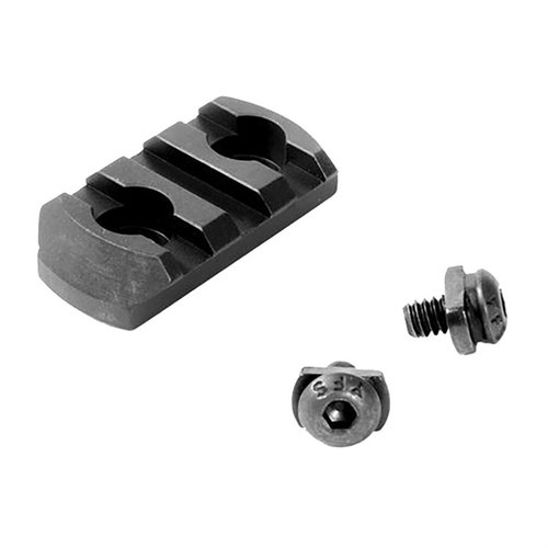 Die Geissele M-LOK Picatinny Accessory Rails bieten eine präzise, sichere Befestigung für Zubehör wie Lichter und Griffe, gefertigt aus robustem 7075-T6 Aluminium.