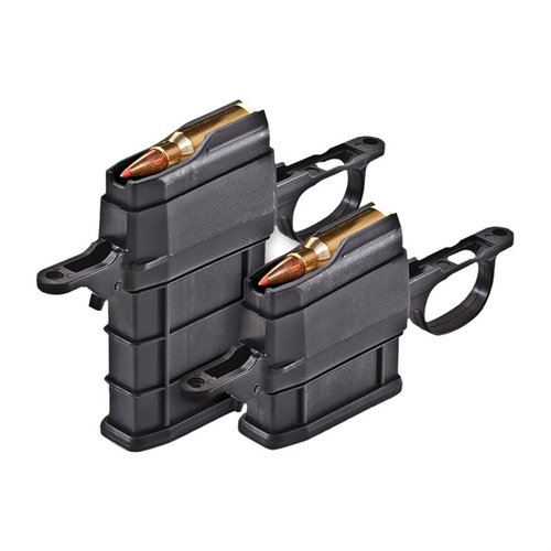 Erhöhe die Magazinkapazität deiner Howa 1500 auf 5 oder 10 Schuss mit dem Ammo Boost Kit für schnelle Nachladevorgänge und einfache Installation.