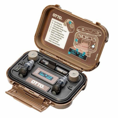 Les NoizeBarrier Micro d'OTTO offrent une protection auditive jusqu'à 40 dB, une amplification des sons doux jusqu'à 5X et 16 heures d'utilisation rechargeable.