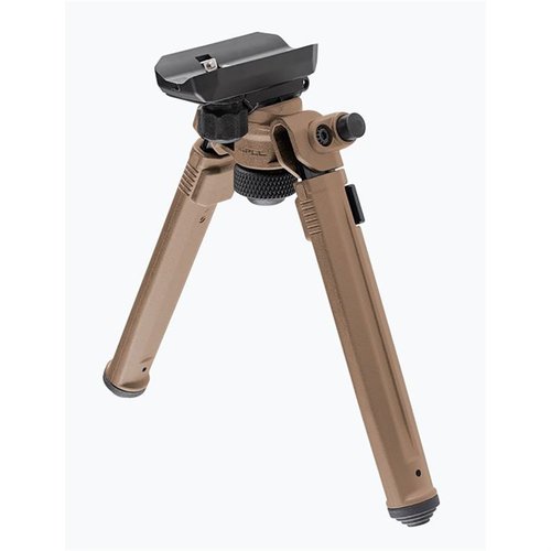 Der Magpul Bipod – Sling Stud QD bietet Leichtigkeit, schnelle Anpassungen und eine robuste Bauweise, ideal für präzises Schiessen und einfache Handhabung.