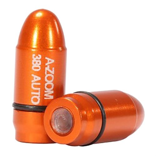 Die A-ZOOM AMMO SNAP CAP DUMMY ROUNDS sind ideal zum Üben von Laden, Entladen und Trockenfeuern. Sie verbessern deine Schiessfähigkeiten und Handhabung.