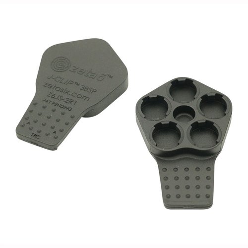 Il J-CLIP™ Speedloader per revolver J-Frame da 5 colpi è progettato per adattarsi perfettamente e resistere a temperature estreme, ideale per 38 Special e 357 Magnum.