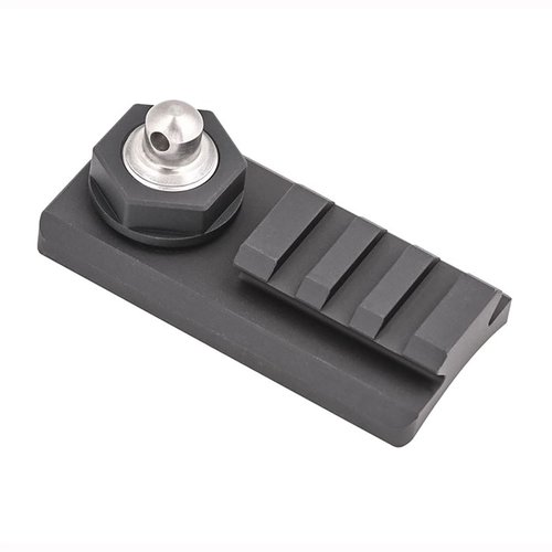 Der ACCU-TAC Sling Stud Rail Adapter ermöglicht dir die einfache Montage deines Bipods an der Standard-Slingstud deines Gewehrs, CNC-gefräst und robust beschichtet.