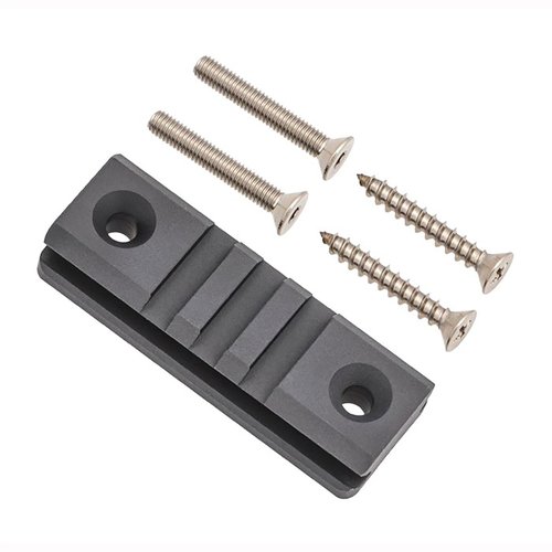 Die ACCU-TAC Picatinny Rail Mount ist CNC-gefräst, mit mil-spec Hard Anodize beschichtet und bietet eine einfache Montage für deine Bipod-Linie.