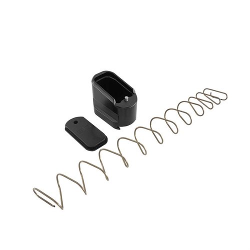 Die S15 Magazine Extension für GLOCK® G43X/G48 erhöht deine Kapazität um 5 Schuss, bietet einfachen Zugang zur Reinigung und hat eine lebenslange Garantie.