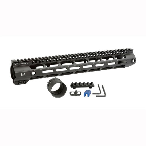 L'AR .308 Combat Rail Handguard M-LOK di Midwest Industries offre versatilità e durata, con design free-float, compatibilità DPMS e punti di attacco sling.
