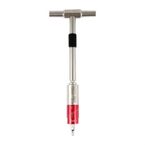 Das Fix It Sticks All-In-One Torque Driver Kit bietet präzise Einstellung von 15 bis 65 inch-pounds, 15 Bits und eine praktische Tragetasche für unterwegs.