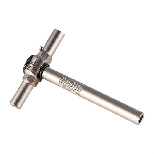 Mit dem Ratcheting T-Way Wrench von Fix It Sticks kannst du 1/4-Zoll-Bits einfach in engen Bereichen anziehen oder lösen – vielseitig und praktisch!