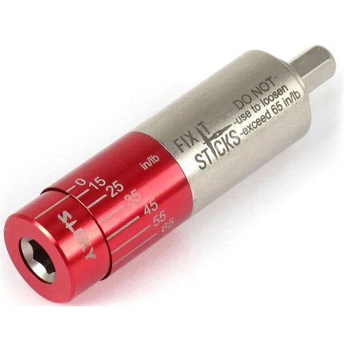 Der Fix It Sticks All-In-One Torque Driver bietet eine einstellbare Drehmomentreichweite von 15-65 inch-pounds, ist kompakt und einfach zu bedienen.
