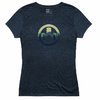Das WOMEN'S CASCADE ICON LOGO T-SHIRT aus 52% Baumwolle und 48% Polyester bietet Komfort mit einem tag-losen Etikett und strapazierfähiger Doppelnaht.