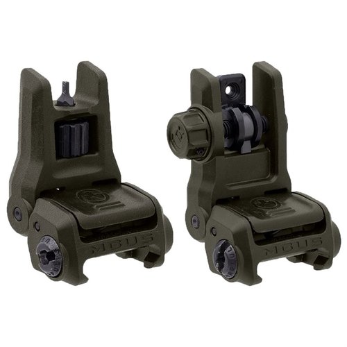 Il set di mirini MBUS 3 di Magpul è leggero, resistente, con regolazioni di elevazione senza attrezzi e sistema di apertura rapida, perfetto per il tuo AR-15.