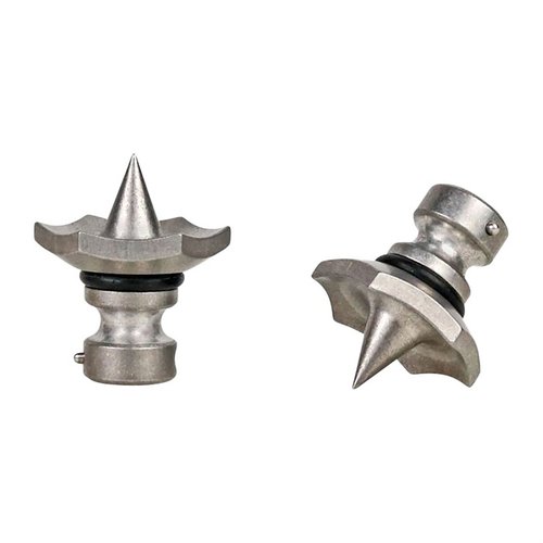 Die RAIDER CLEAT FEET aus 416 Edelstahl für Atlas 5-H & Super CAL Bipods bieten Stärke, Haltbarkeit und einfache Montage für präzises Schiessen.