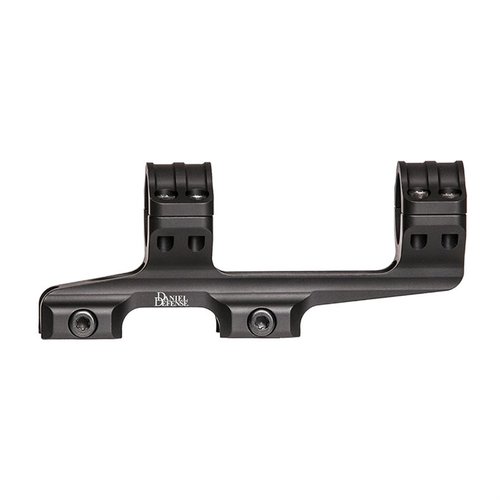 Il montaggio ottico a doppio anello da 30mm di Daniel Defense è leggero (5.5oz), realizzato in alluminio 6061-T6 e offre un'installazione facile con tecnologia Rock & Lock.