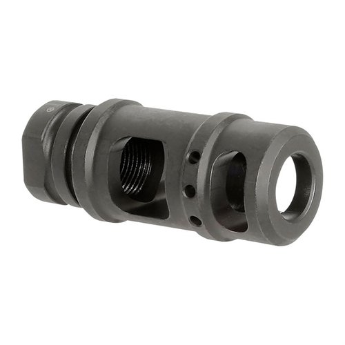 Der TWO CHAMBER MUZZLE BRAKE von Midwest Industries reduziert den Mündungsaufschlag für .45-70 Kaliber und ist aus robustem Werkzeugstahl gefertigt.