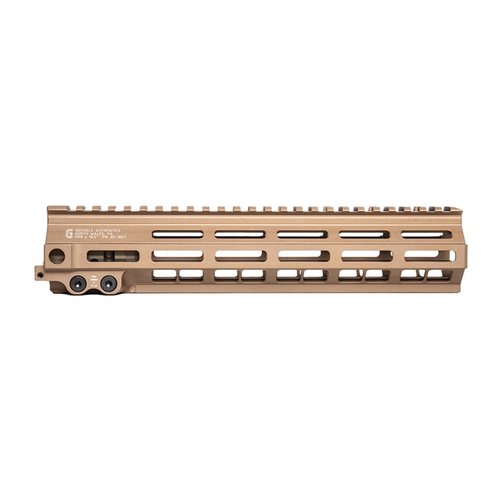 Il handguard modulare M-LOK MK8 di Geissele è leggero e resistente, con punti di attacco M-LOK e due slot QD, per una personalizzazione ottimale.