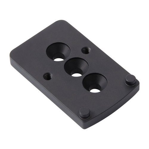 Die FAST LPVO Offset Optic Adapter Plate bietet eine schnellere Zielerfassung und ist ideal für taktische Ausrüstung, Nachtsichtgeräte und Helme.
