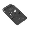 C&H PRECISION WEAPONS TRIJICON RMR FOOTPRINT FOR GLOCK MOS MOUNTING PLATE BLACK