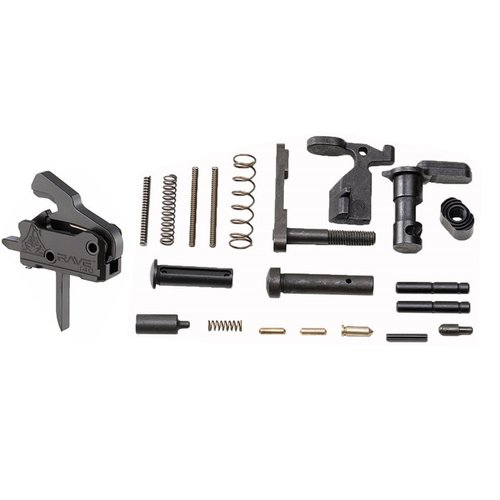 Améliore ton AR avec le RISE RA-140 RAVE Trigger : installation facile, fiabilité extrême, poids de détente de 3.5 lb et design élégant, garanti à vie.