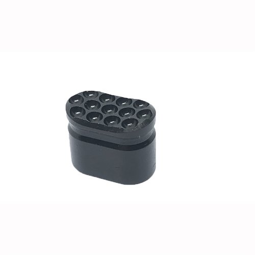 Der AR .308 Enhanced Magazine Release bietet eine ergonomische, leicht gedrückte Oberfläche mit durchgehenden Rillen für präzises Magazinwechseln und optimale Handhabung.