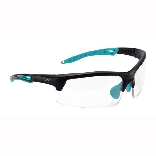 Die TEAL Shooting Glasses bieten langlebige, hochgradige Polycarbonatlinsen, 99% UV-Schutz und eine rutschfeste Gumminasenstütze für optimalen Komfort beim Schiessen.