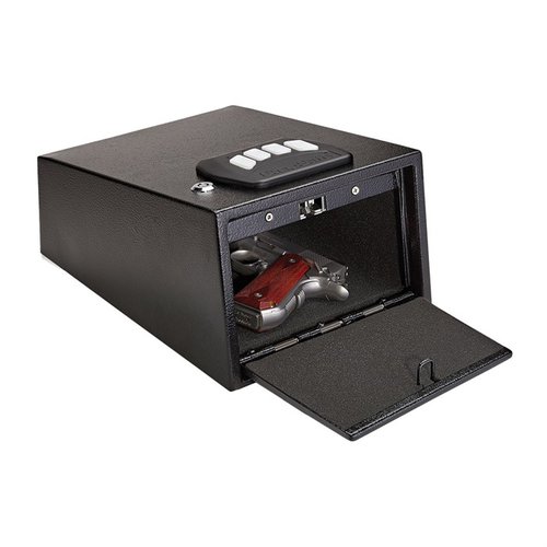 Sichere deine Waffe mit dem ONE-GUN KEYPAD VAULT! 🔒 Schneller Zugriff, programmierbarer Code und strapazierfähiger Stahl für optimale Sicherheit.