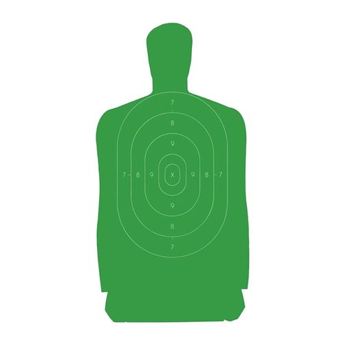 Übe mit den B27FSA Silhouette Zielscheiben 🎯 von Champion Targets für präzises Schiessen. Ideal für ernsthafte Schützen und Training!