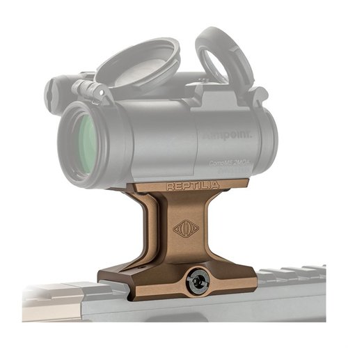 Die Aimpoint Micro DOT Mount™ von Reptilia ist leicht, robust und ermöglicht eine schnelle Montage auf Picatinny-Schienen, ideal für verschiedene Red Dot Optiken.