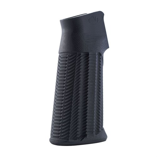Le impugnature AR-15 Alien® di VZ GRIPS offrono durata e comfort senza pari, realizzate in G10 con un angolo di 17° e texture lavorata a macchina.